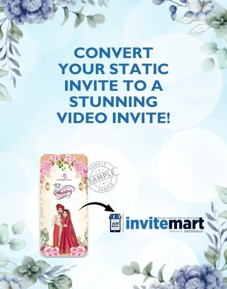 Convert Your Static Invite to a Stunning Video Invite!